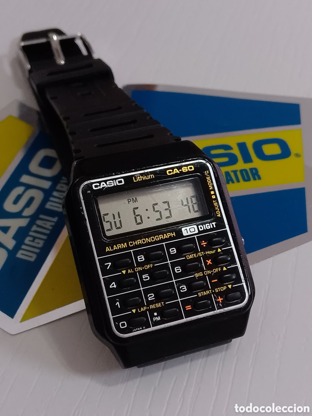 Relojes - Casio: Reloj Casio calculadora CA-60 (10 Digt) - Foto 3