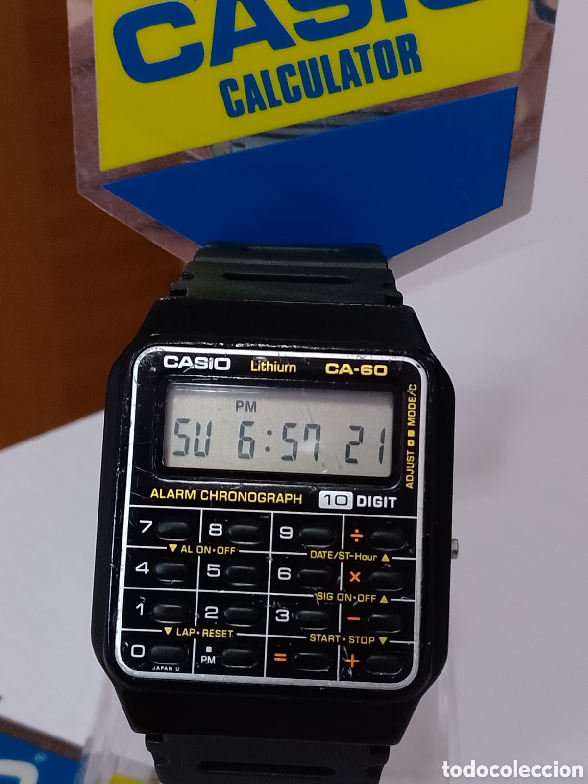 Relojes - Casio: Reloj Casio calculadora CA-60 (10 Digt) - Foto 6