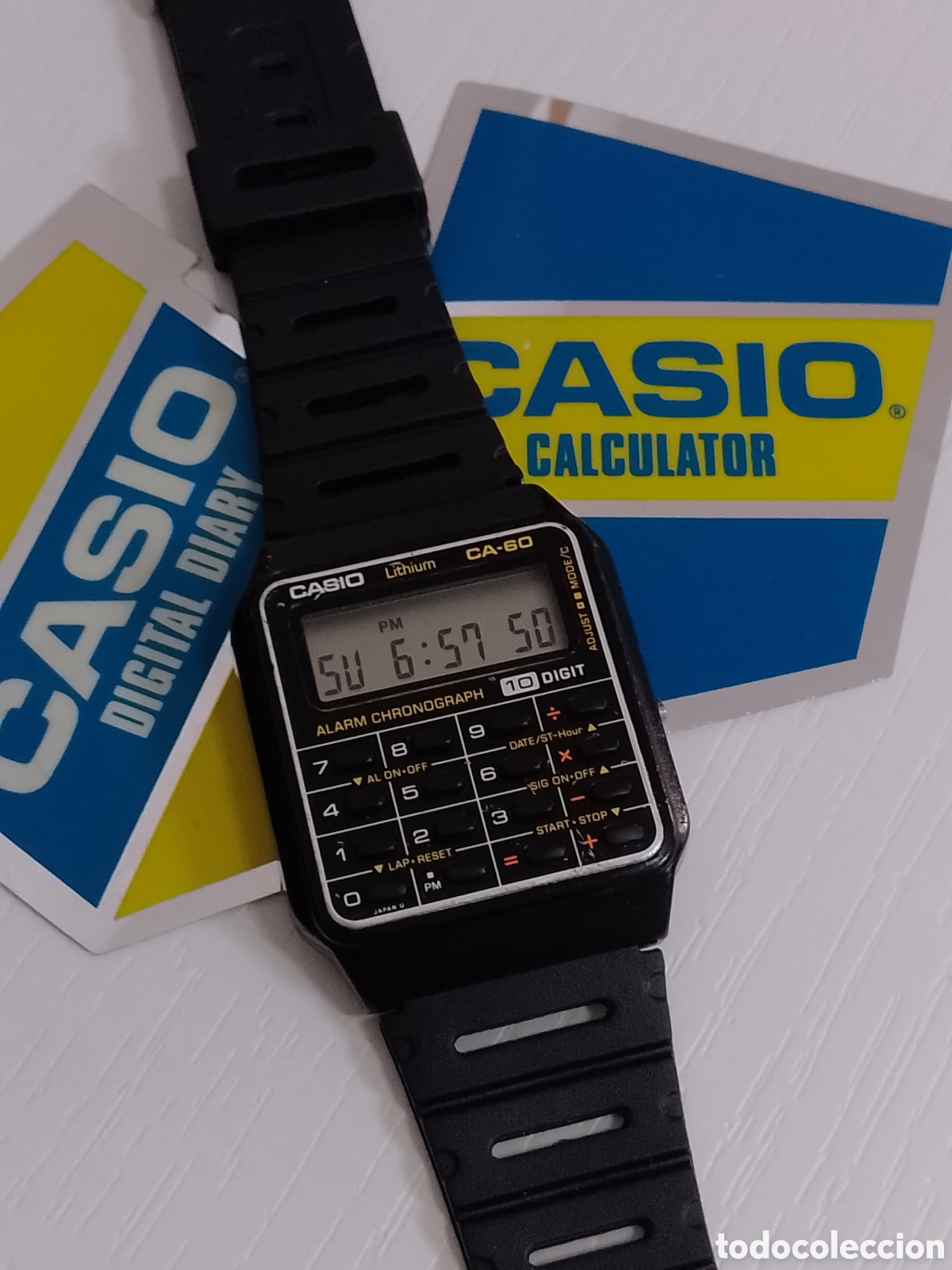 Relojes - Casio: Reloj Casio calculadora CA-60 (10 Digt) - Foto 7