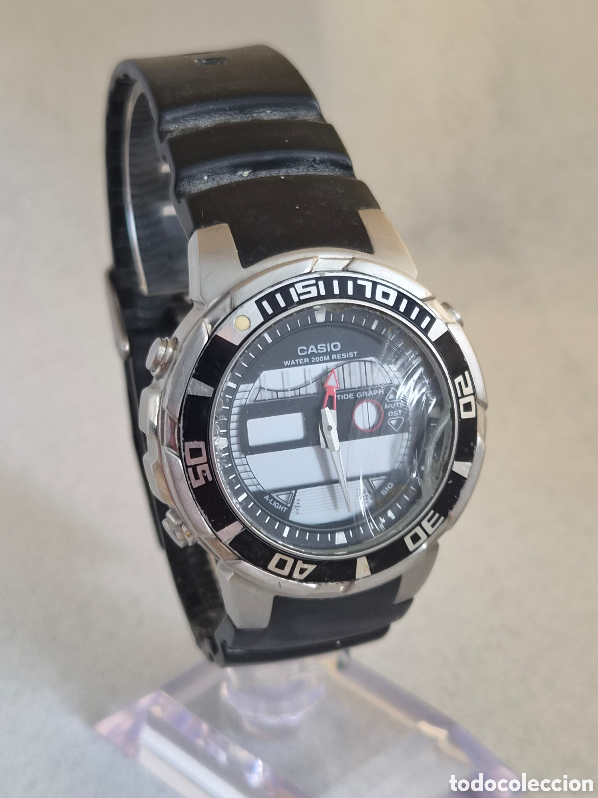 Relojes - Casio: Reloj Casio 5027 MTD-1058 cuarzo digital0