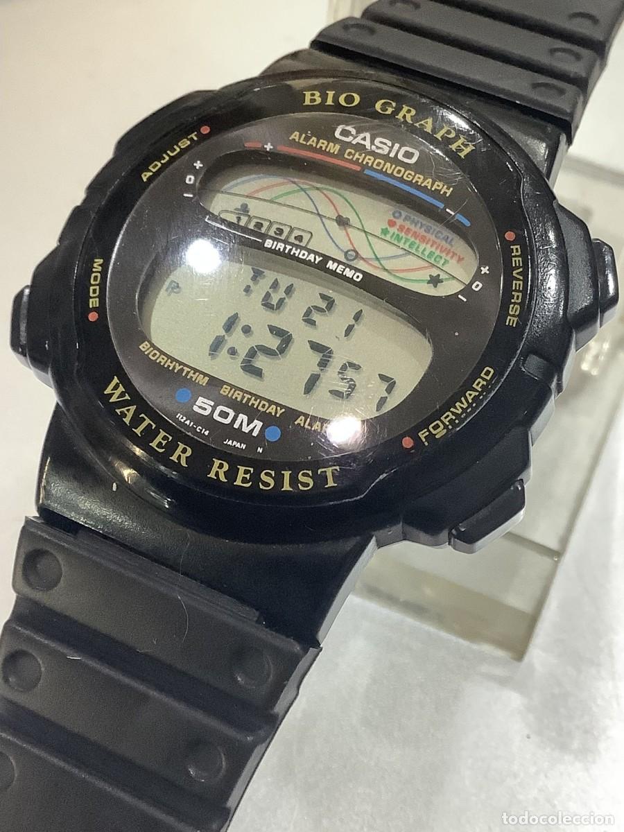 Relojes - Casio: RELOJ CASIO BH 100 &rdquo; BIO GRAPH &rdquo; BIORRITMO - JAPAN A&ntilde;o 1991 (VER FOTOS)
