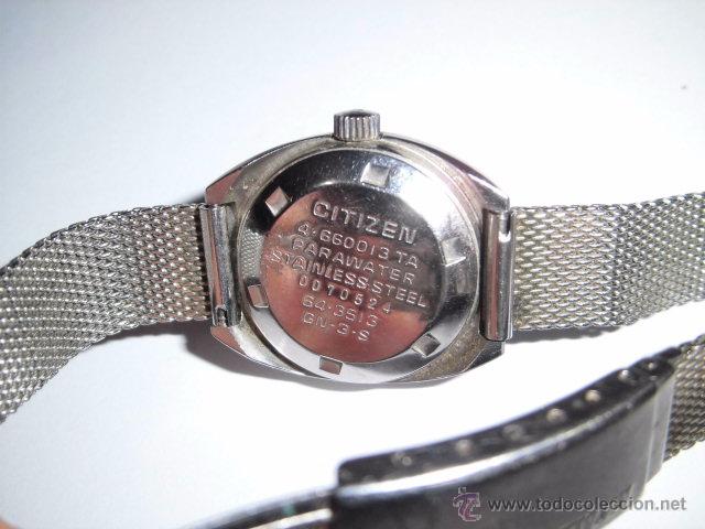 Relojes - Citizen: RELOJ AUTOMATICO CITIZEN FUNCIONANDO ,CRISTAL RAYADO - Foto 12