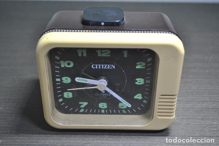 Relojes - Citizen: Despertador Citizen - Funciona - - Foto 2