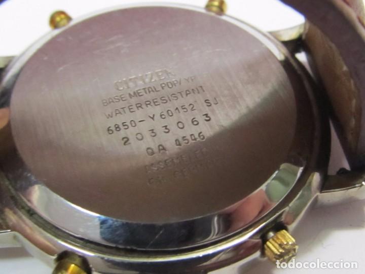 Relojes - Citizen: RELOJ CRON&Oacute;GRAFO CITIZEN DE CUARZO - Foto 5