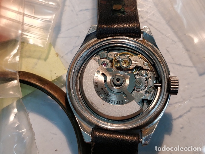 Relojes - Citizen: Reloj de pulsera se&ntilde;ora Citizen Automatic, Funcionando. 2,5 x 2,3 cms. - Foto 5