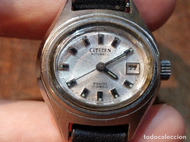 Relojes - Citizen: Reloj de pulsera se&ntilde;ora Citizen Automatic, Funcionando. 2,5 x 2,3 cms. - Foto 1