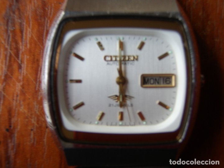 Relojes - Citizen: RELOJ AUTOMATICO CITIZEN 21 JEWELS FUNCIONANDO - Foto 2