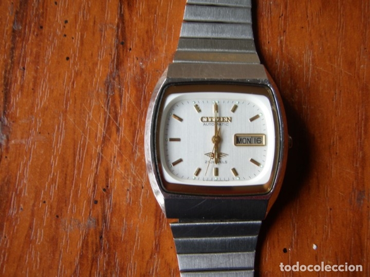 Relojes - Citizen: RELOJ AUTOMATICO CITIZEN 21 JEWELS FUNCIONANDO - Foto 3