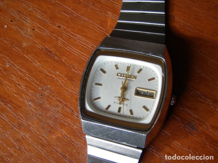 Relojes - Citizen: RELOJ AUTOMATICO CITIZEN 21 JEWELS FUNCIONANDO - Foto 7