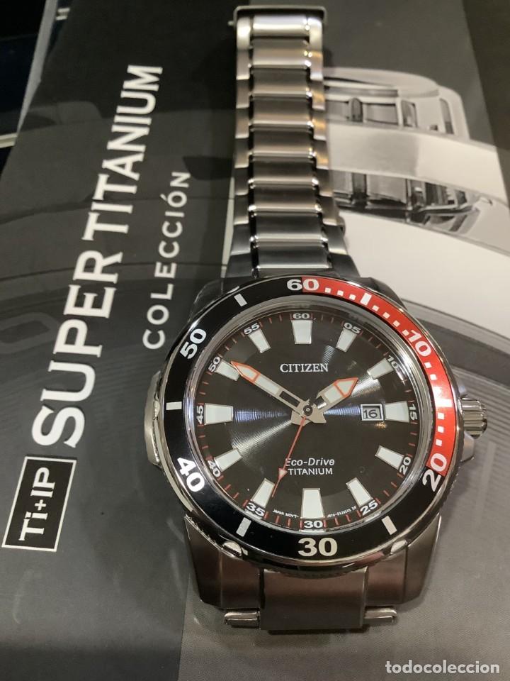 reloj citizen eco drive - super titanium - aw12 - Acquista Orologi Citizen  a todocoleccion - 314817858
