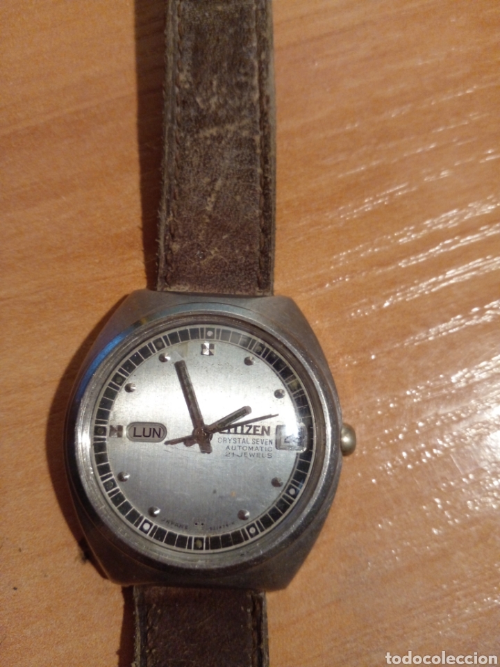 bonito reloj citizen crystal seven 21 