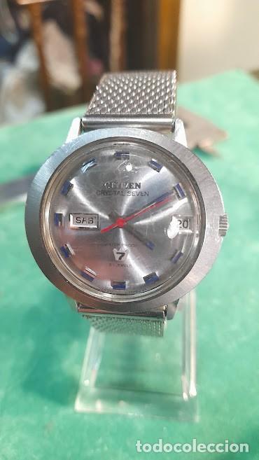 reloj de pulsera citizen crystal seven ref-5538 - venta todocoleccion