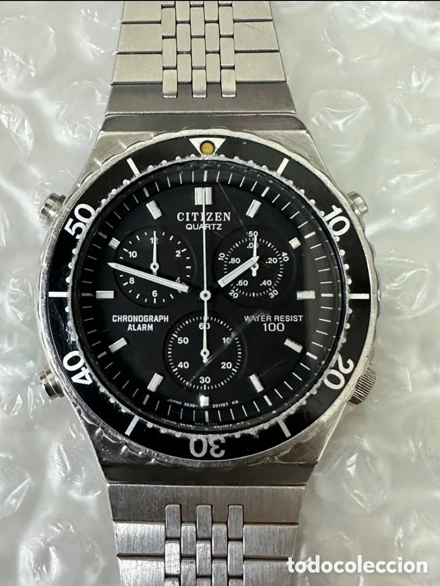 Citizen quartz store alarm chronograph