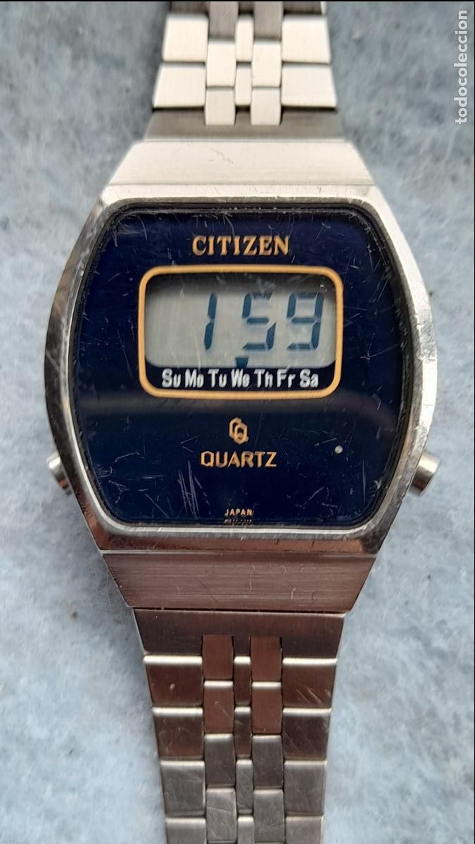 Relojes - Citizen: Reloj Marca Citizen Digital Vintage de Dama. Funcionando. - Foto 4