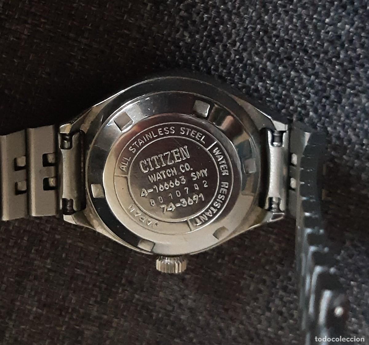 Relojes - Citizen: RELOJ AUTOM&Aacute;TICO VINTAGE CITIZEN PARA MUJER, IMPECABLE, NUMERADO, EJEMPLAR RARO - Foto 2