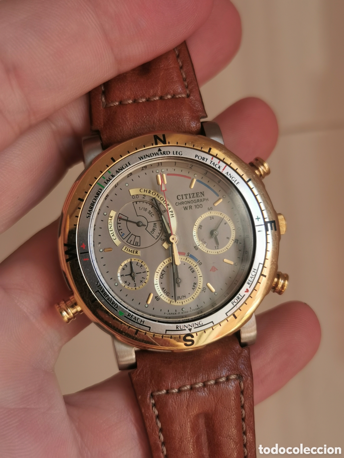 Relojes - Citizen: Raro citizen 6750 quartz chronograph - Foto 2