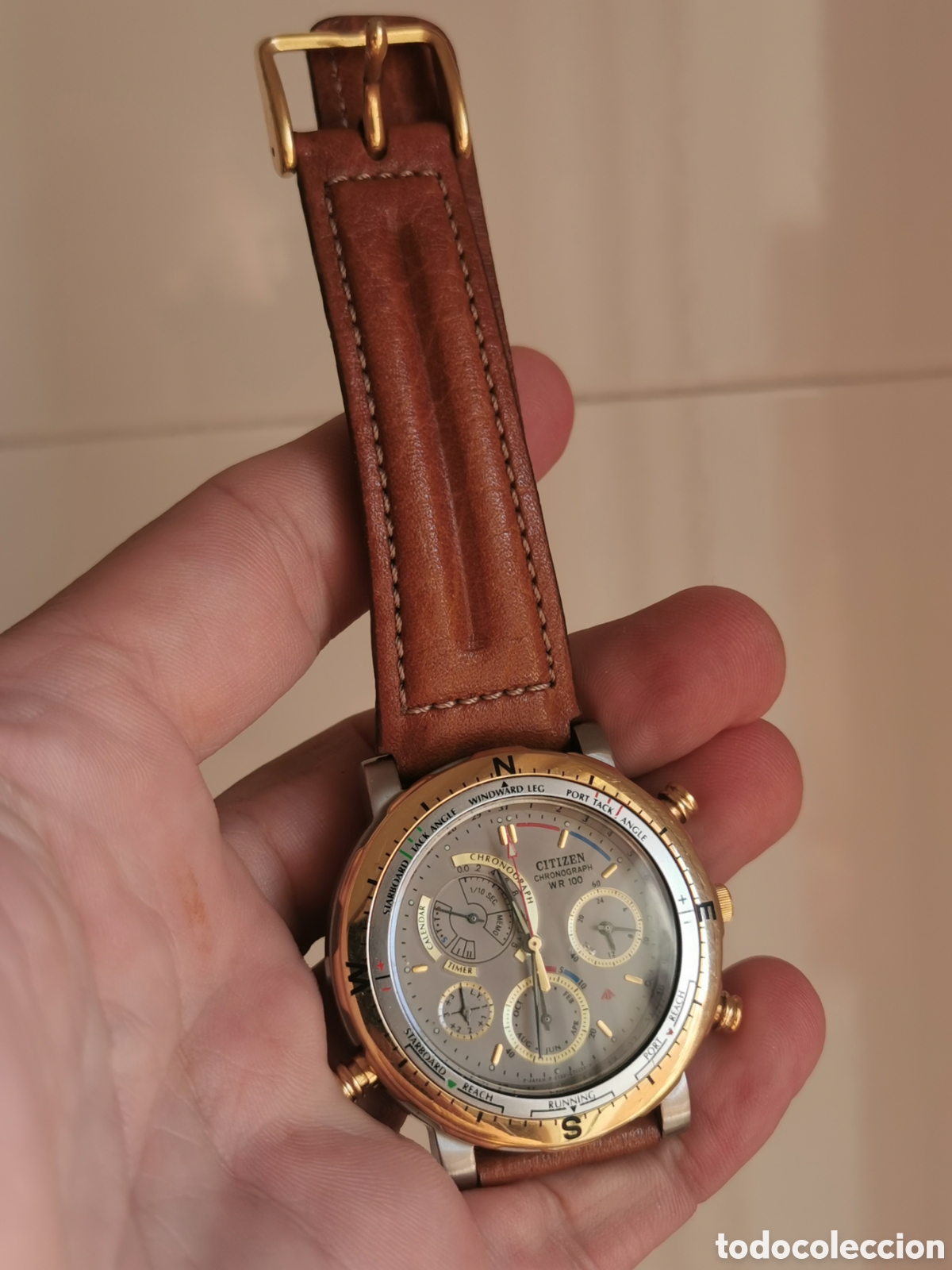 Relojes - Citizen: Raro citizen 6750 quartz chronograph - Foto 5