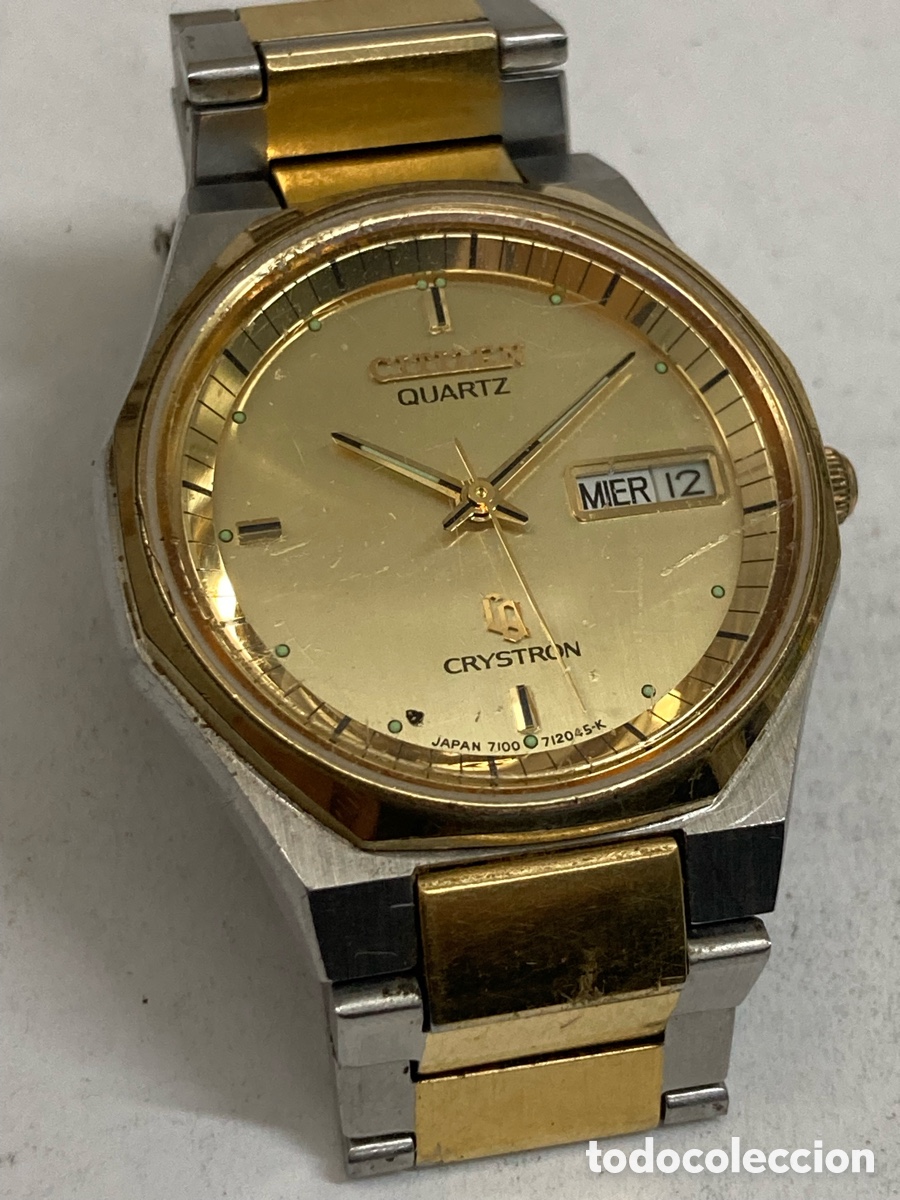 Relojes - Citizen: Reloj Citizen Quartz para piezas /CR37-2 - Foto 2