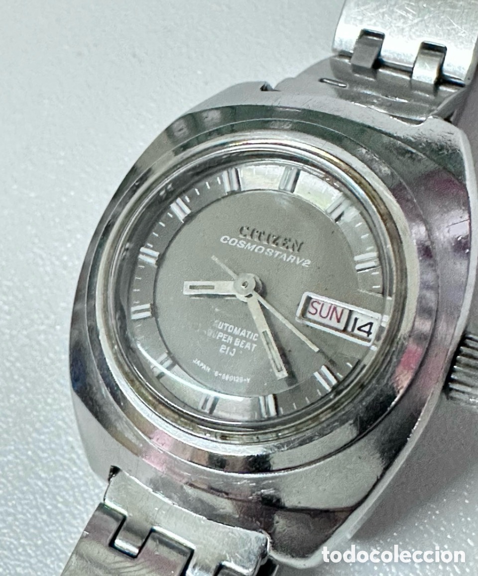 Uhren - Citizen: Reloj CITIZEN COSMOSTARV2 Autom&aacute;tico Con D&iacute;a y Fecha Jap&oacute;n Vintage Para Mujer