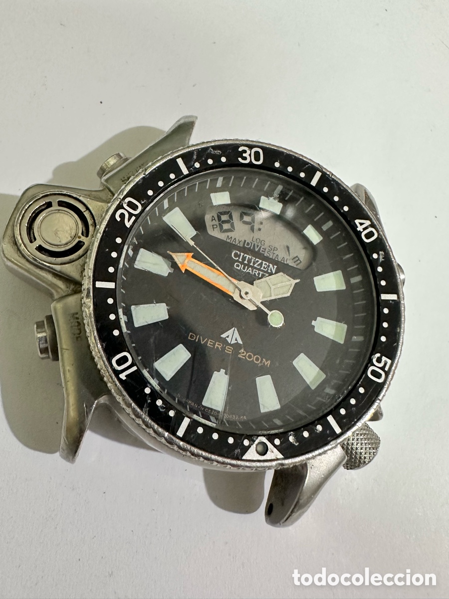 Uhren - Citizen: Antiguo Reloj CITIZEN DIVER&rsquo;S ANA DIGI 200M Jap&oacute;n vintage