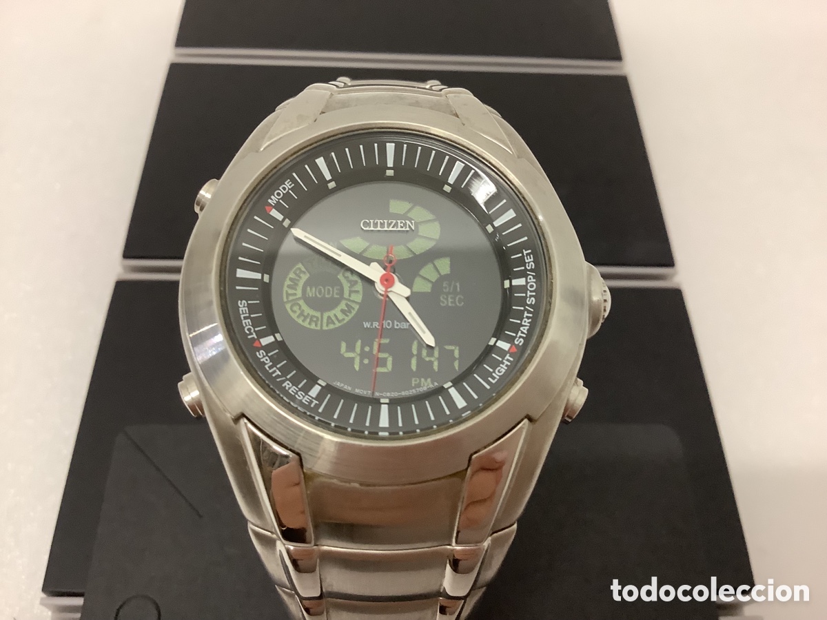 Relojes - Citizen: RELOJ CITIZEN PROMASTER DOUBLE FACE JQ4050 - CRONO -ANALOGICO DIGITAL