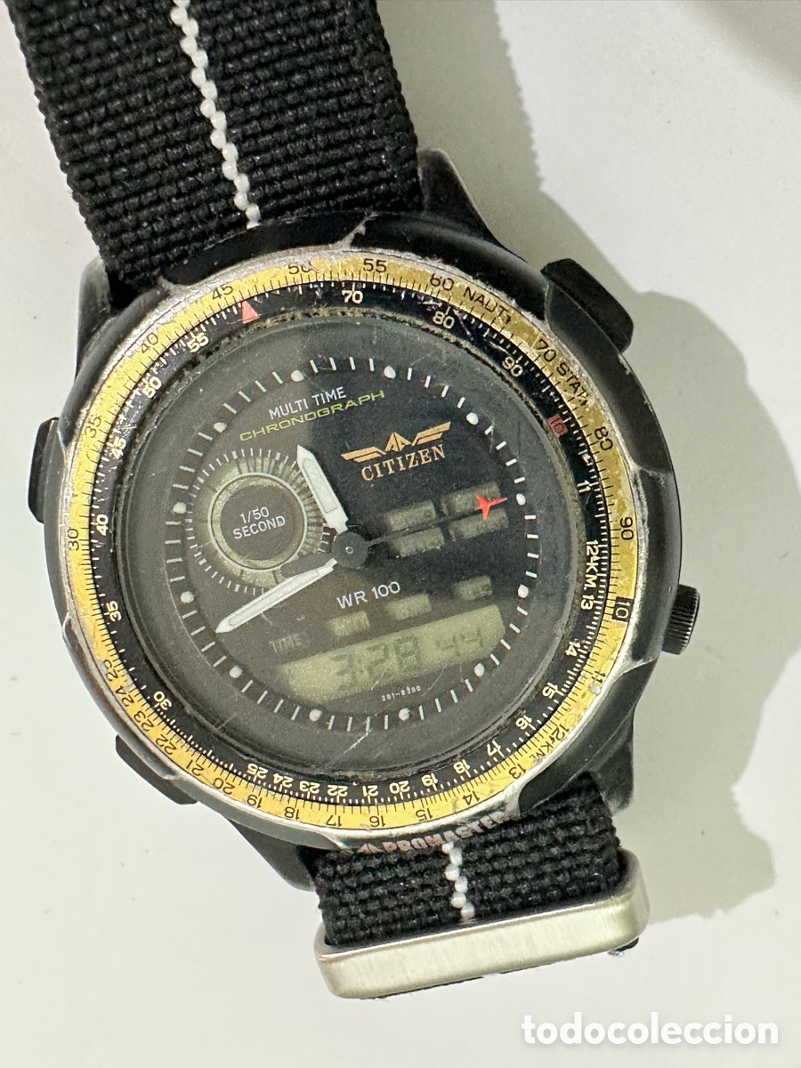 Uhren - Citizen: Antiguo Reloj CITIZEN PROMASTER CHRONOGRAPH QUARTZ JAPON VINTAGE