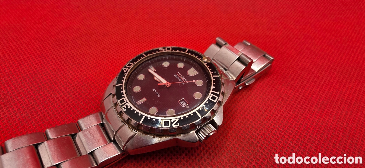 Relojes - Citizen: Reloj Citizen Eco-Drive WR200 Diver &ndash; Acero Inoxidable &ndash; 20 Ref. E111-S000192