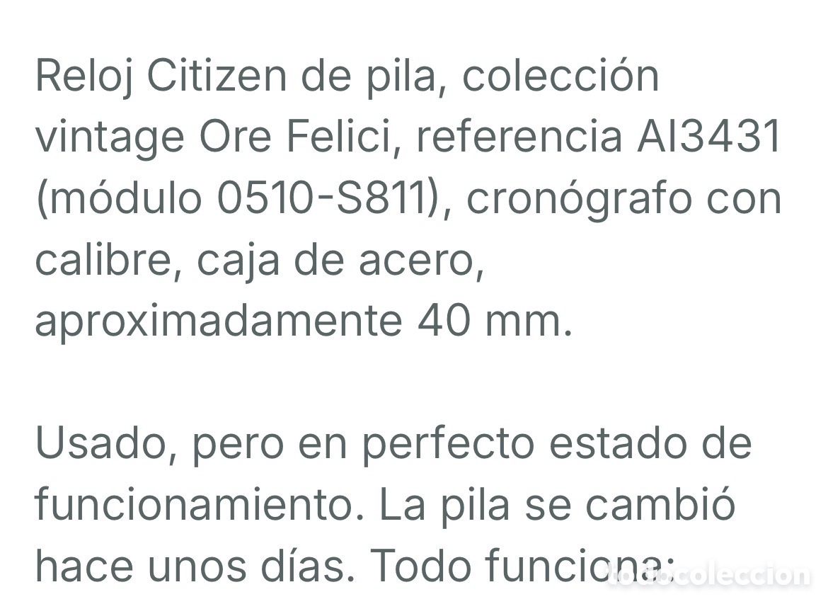 Relojes - Citizen: Reloj citizen vintage - Foto 6