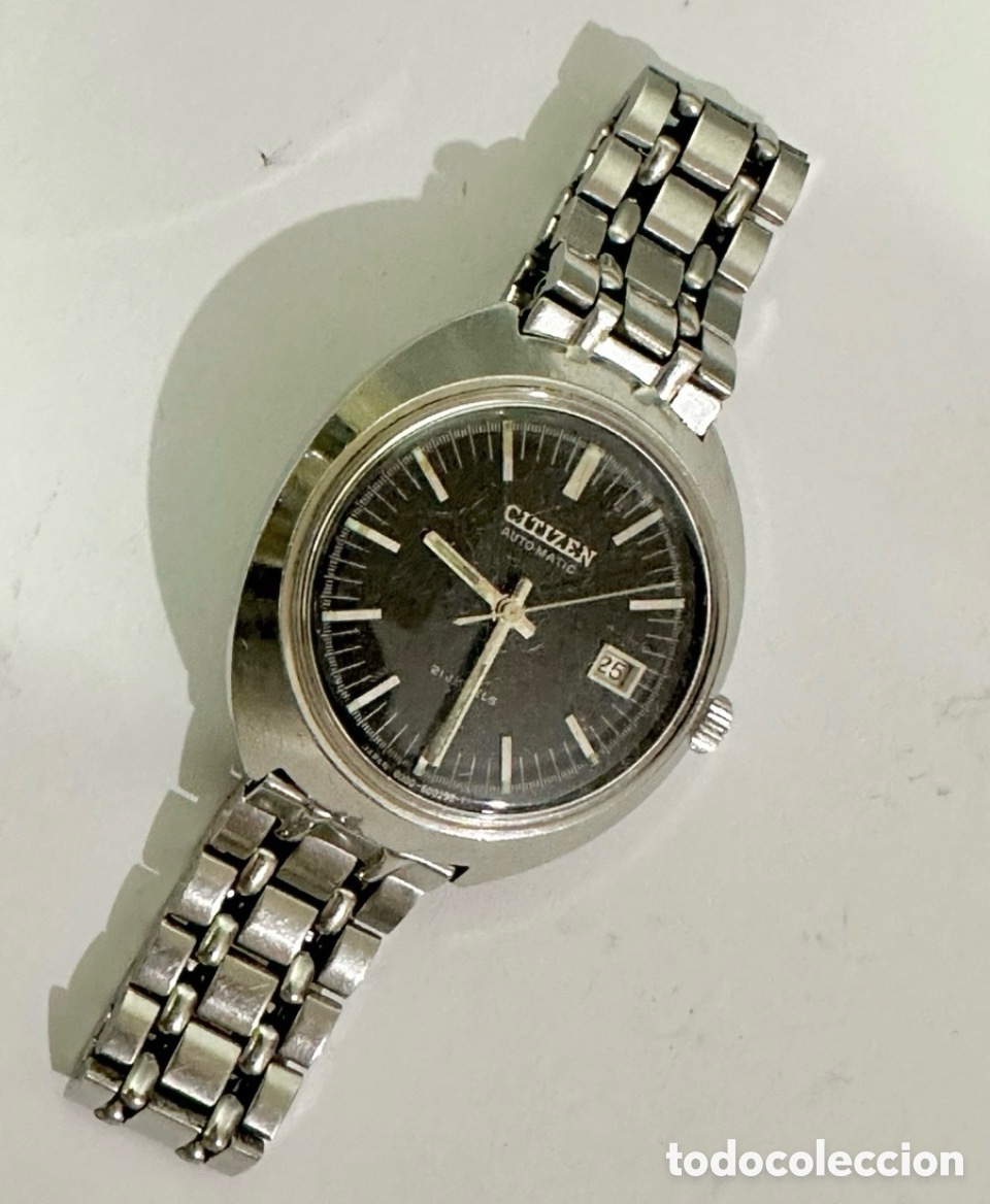 Relojes - Citizen: Reloj CITIZEN 21 JEWELS Autom&aacute;tico Con D&iacute;a Jap&oacute;n Vintage