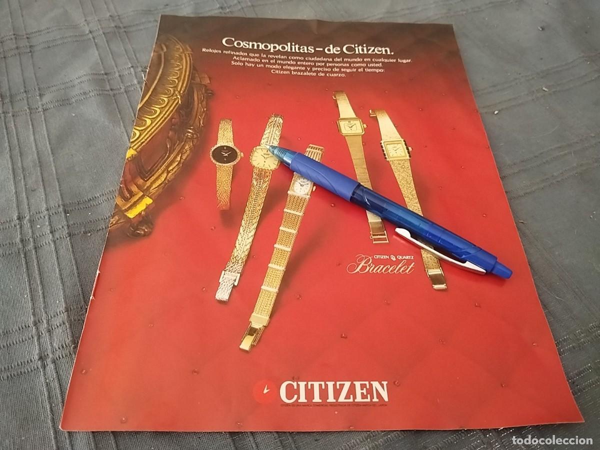 Relojes - Citizen: RELOJ CITIZEN ANUNCIO PUBLICIDAD REVISTA 1983