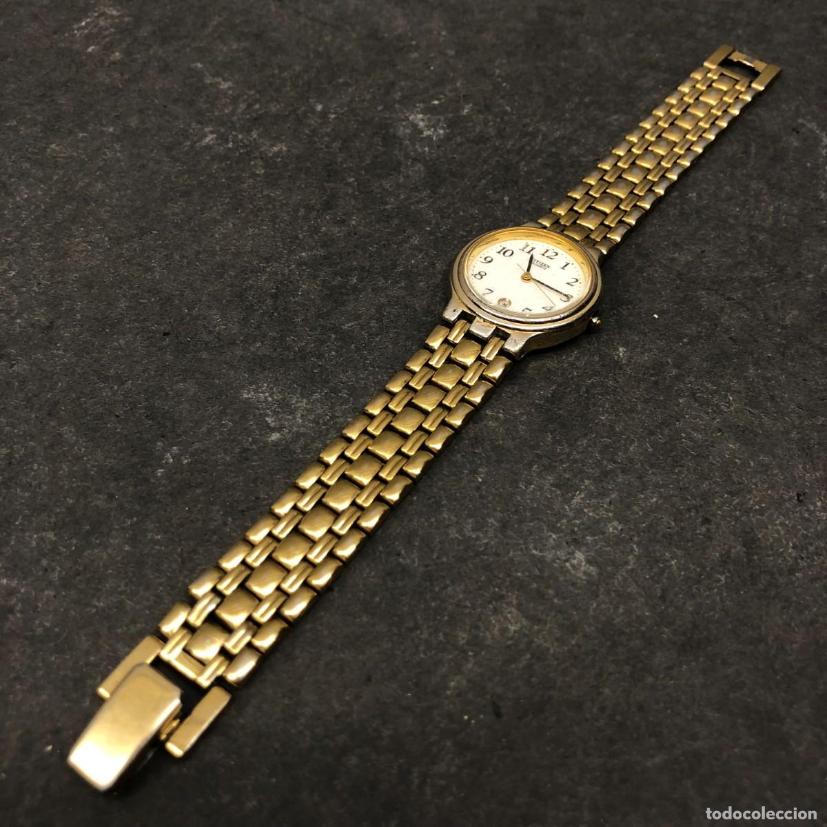 Relojes - Citizen: ANTIGUO RELOJ DE PULSERA - CITIZEN - QUARTZ - PRECISA REVISI&Oacute;N - ESFERA 2,5 CM &Oslash; / 473