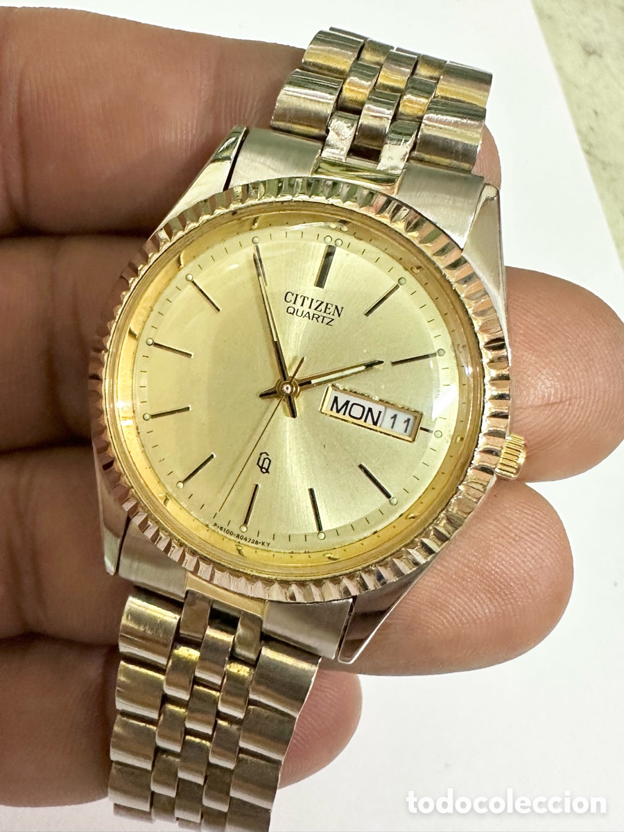 Montres - Citizen: Reloj CITIZEN Precedente Con D&iacute;a y Fecha Jap&oacute;n Vintage