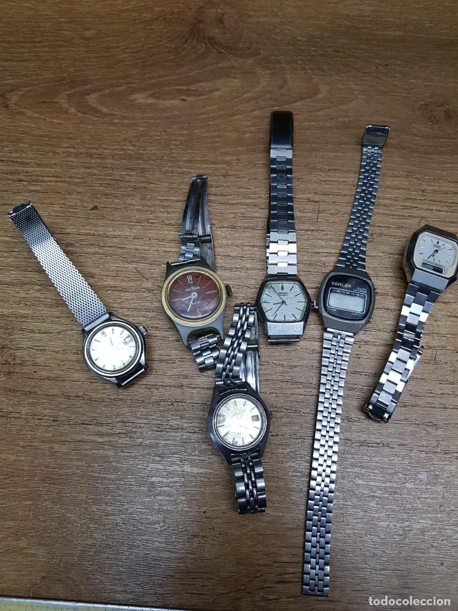 Relojes - Citizen: LOTE DE 6 RELOJES-SEIKO-CITIZEN-TRUTIME-EGALER
