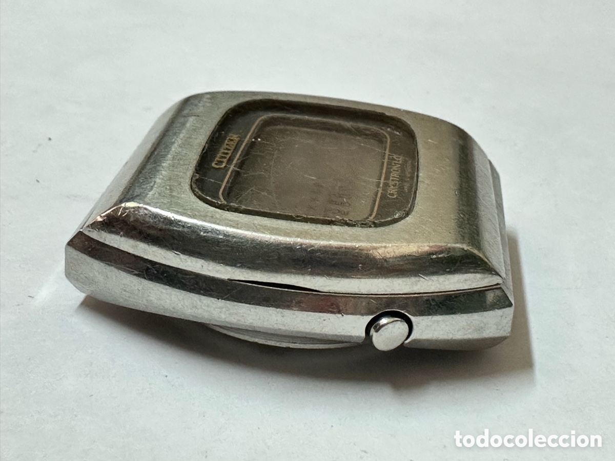 Relojes - Citizen: Reloj Citizen Vintage Crystron LC no funciona - Foto 2