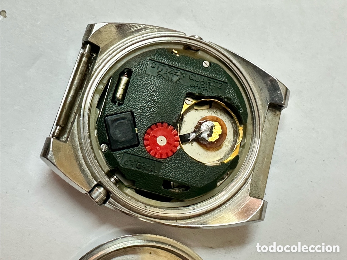Relojes - Citizen: Reloj Citizen Vintage Crystron LC no funciona - Foto 4