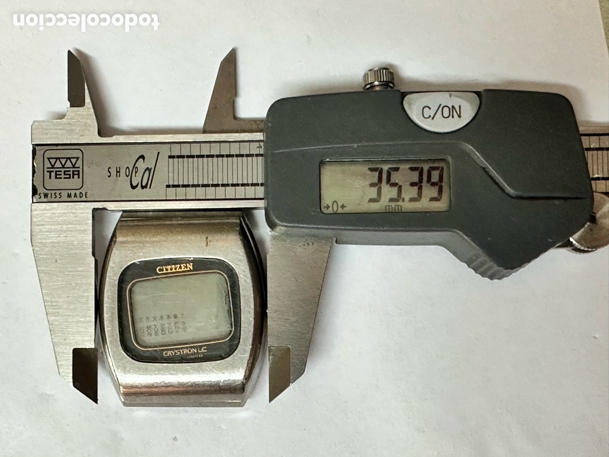 Relojes - Citizen: Reloj Citizen Vintage Crystron LC no funciona - Foto 6