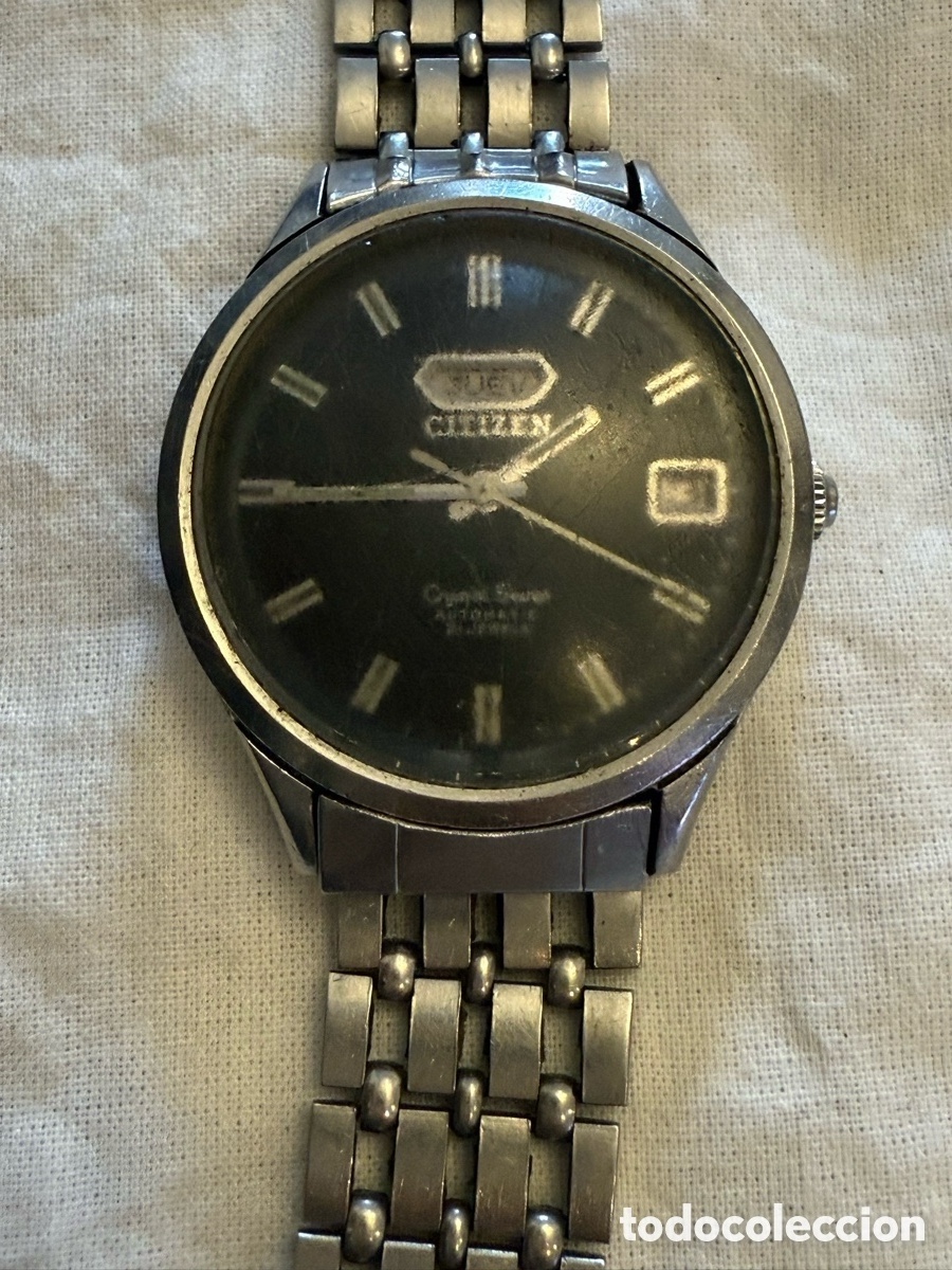 Relojes - Citizen: Reloj Citizen Crystal Seven 33 Jewels autom&aacute;tico caballero vintage a&ntilde;os 60 &ndash; para restaurar