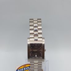 Reloj Fosil Rectangular reloj fossil con esfera rectangular negra, lee - Compra venta en ...