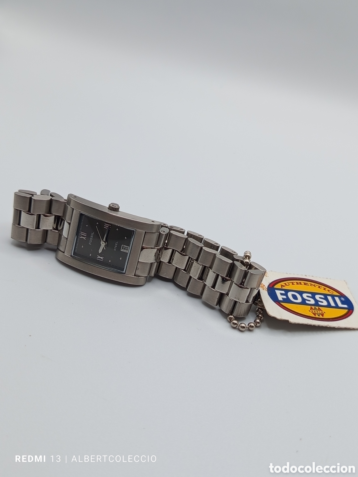 Relojes - Fossil: Reloj Fossil con esfera rectangular negra, Lee Descripci&oacute;n - Foto 9