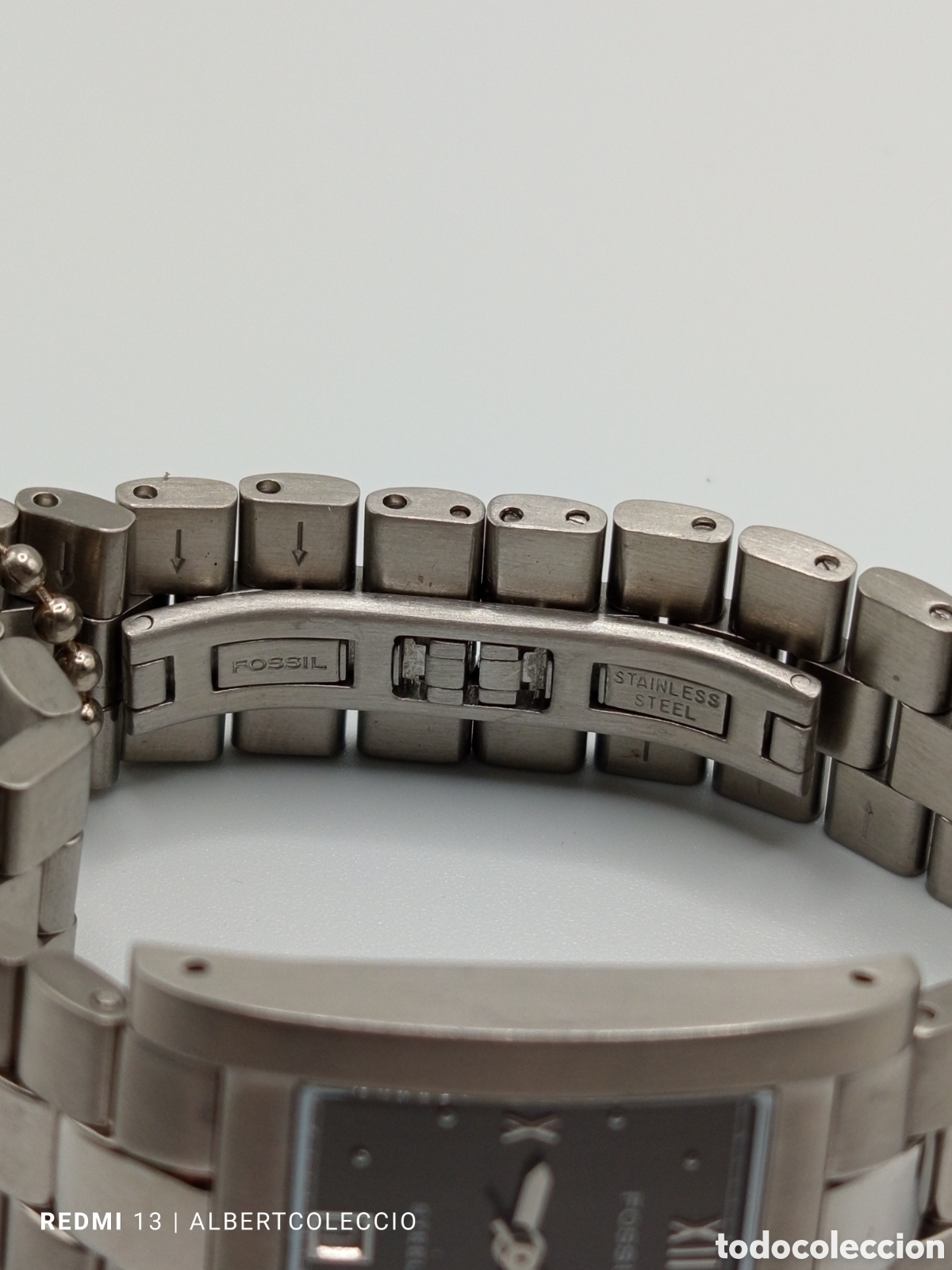 Relojes - Fossil: Reloj Fossil con esfera rectangular negra, Lee Descripci&oacute;n - Foto 10