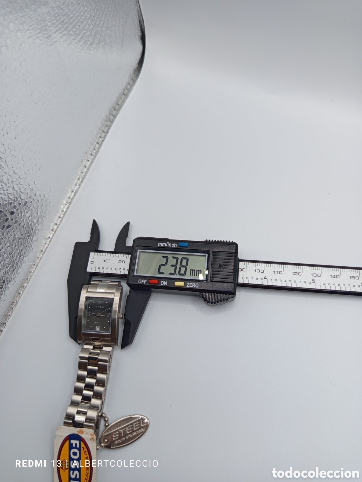 Relojes - Fossil: Reloj Fossil con esfera rectangular negra, Lee Descripci&oacute;n - Foto 11