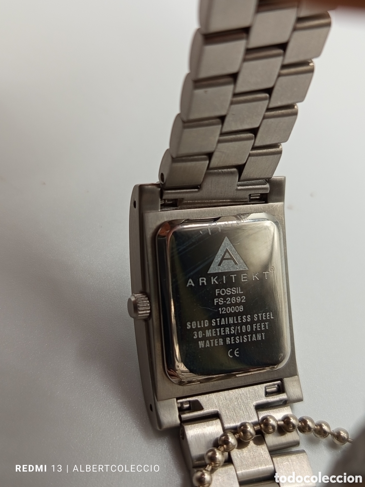 Relojes - Fossil: Reloj Fossil con esfera rectangular negra, Lee Descripci&oacute;n - Foto 12