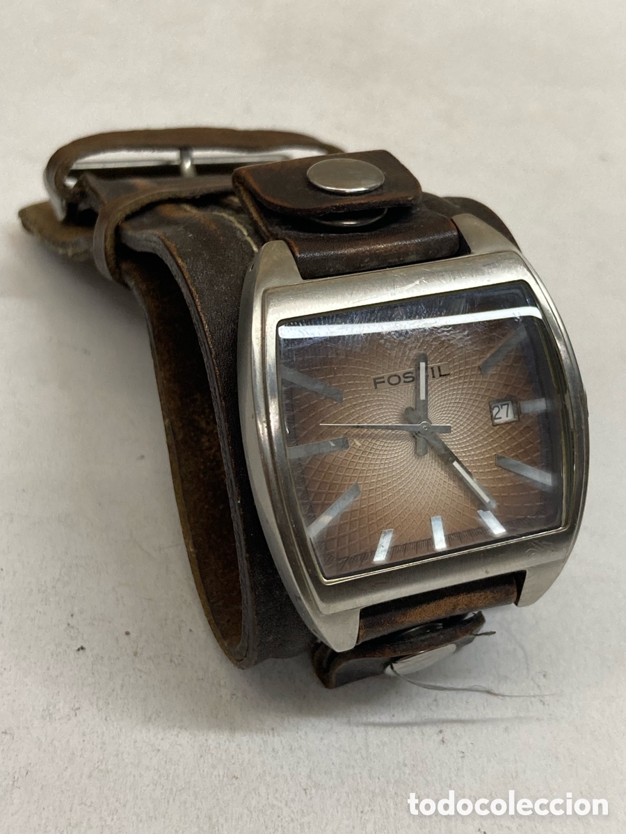 Relojes - Fossil: Reloj F&oacute;sil correa de cuero