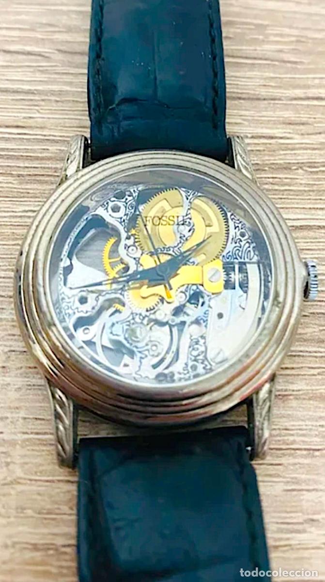 Relojes - Fossil: Reloj Fossil Transparente Esqueleto