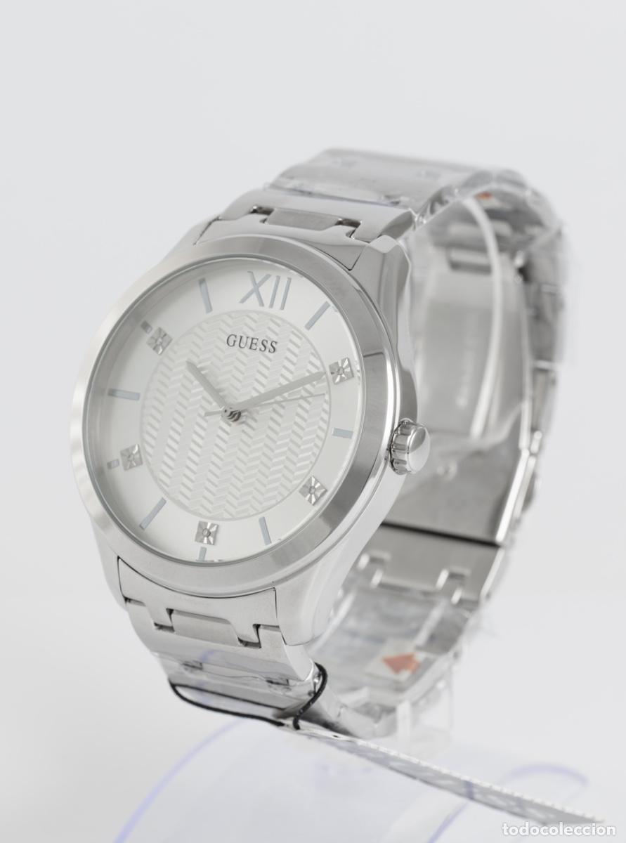 Relojes - Guess: Guess Quartz Steel Silver Dial Ref: U1341G1 - Foto 4