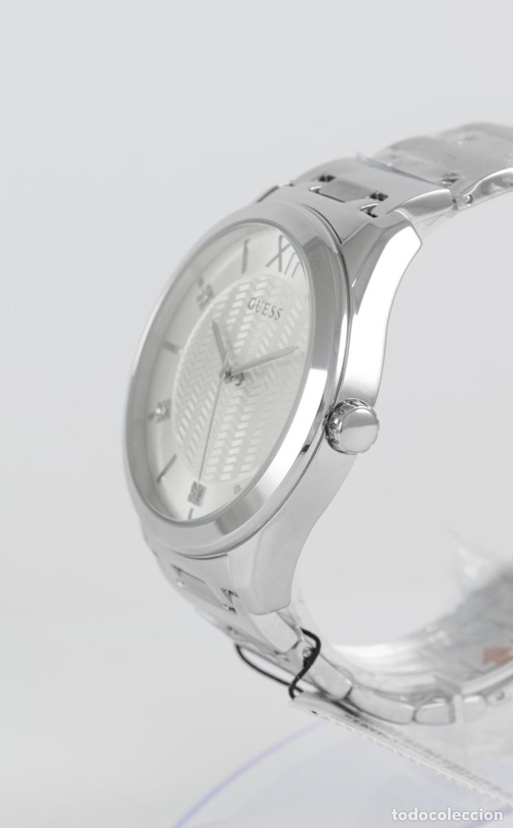 Relojes - Guess: Guess Quartz Steel Silver Dial Ref: U1341G1 - Foto 5