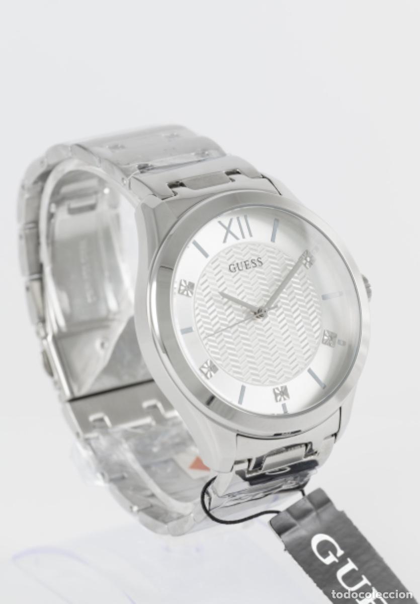 Relojes - Guess: Guess Quartz Steel Silver Dial Ref: U1341G1 - Foto 8