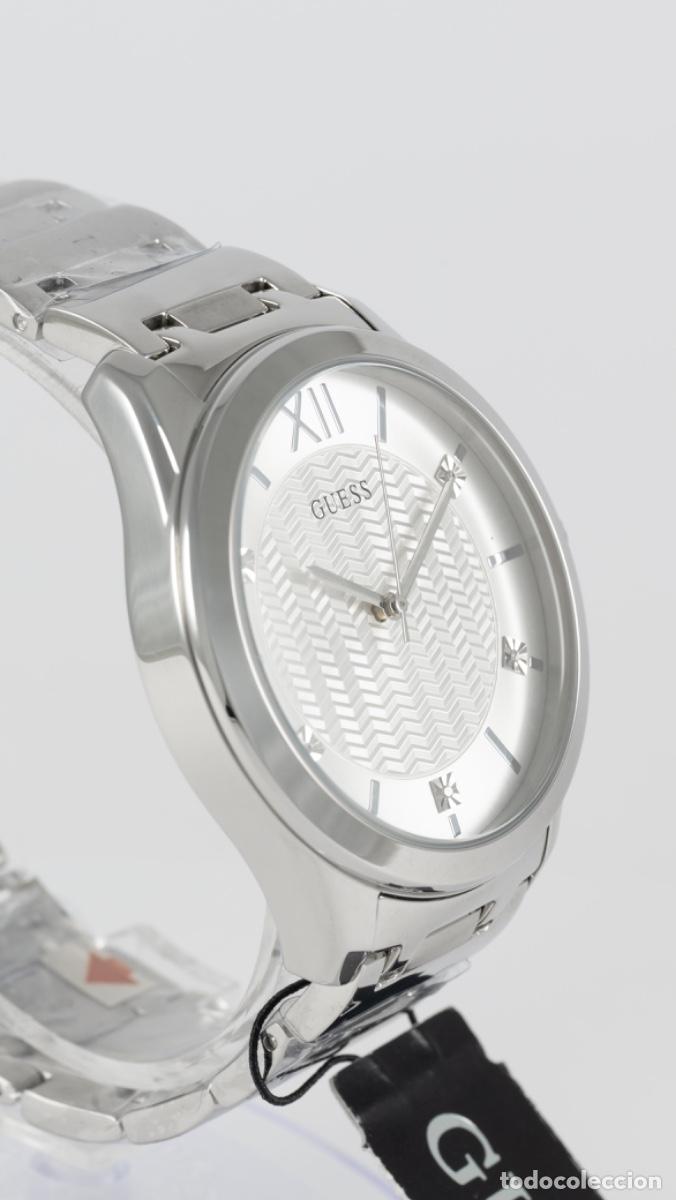 Relojes - Guess: Guess Quartz Steel Silver Dial Ref: U1341G1 - Foto 9
