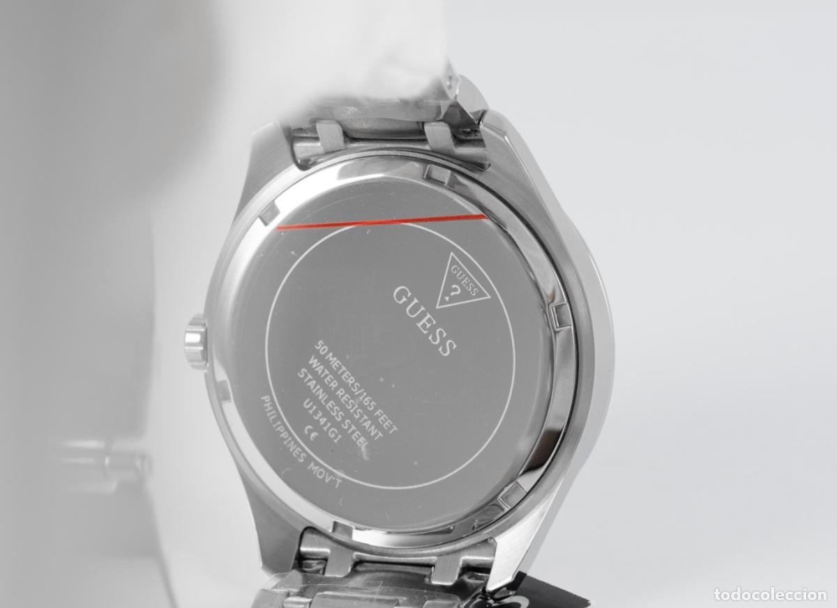 Relojes - Guess: Guess Quartz Steel Silver Dial Ref: U1341G1 - Foto 12