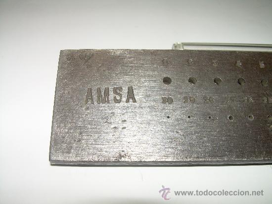 Herramientas de relojes: ANTIGUO BANQUILLO DE ACERO - Foto 1